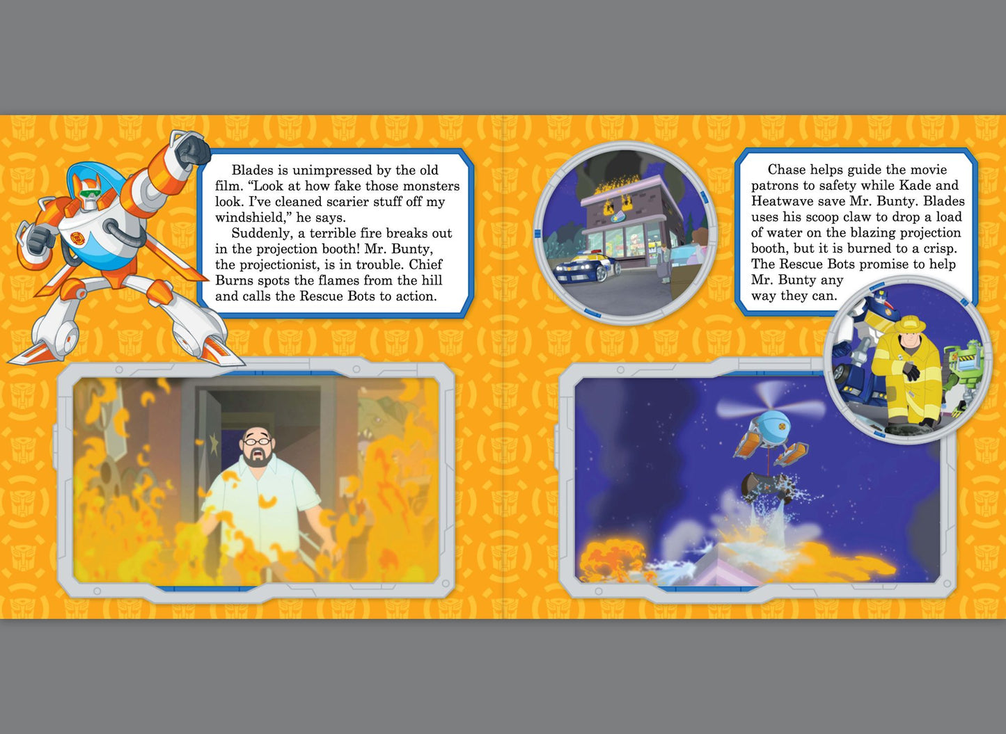 Transformers Rescue Bots: Attack of the Movie Monsters!
