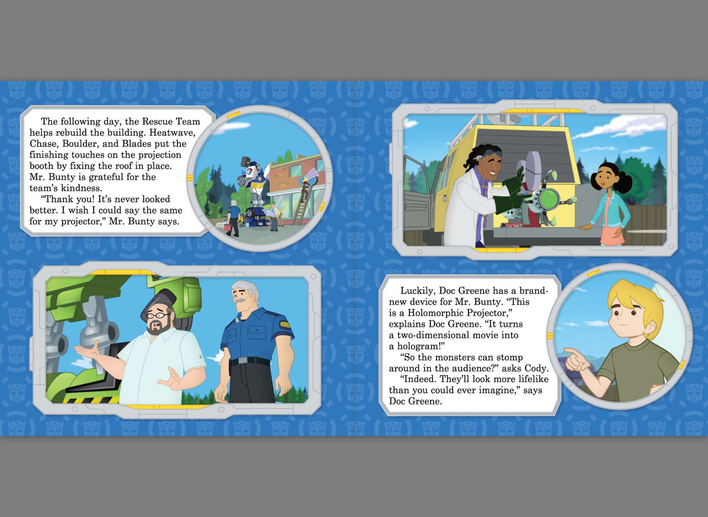 Transformers Rescue Bots: Attack of the Movie Monsters!
