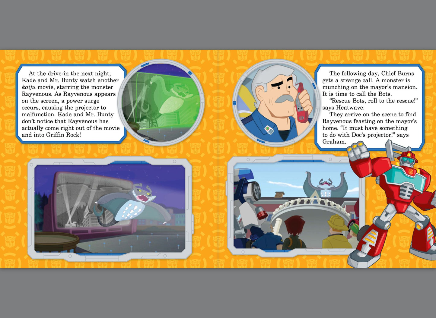 Transformers Rescue Bots: Attack of the Movie Monsters!