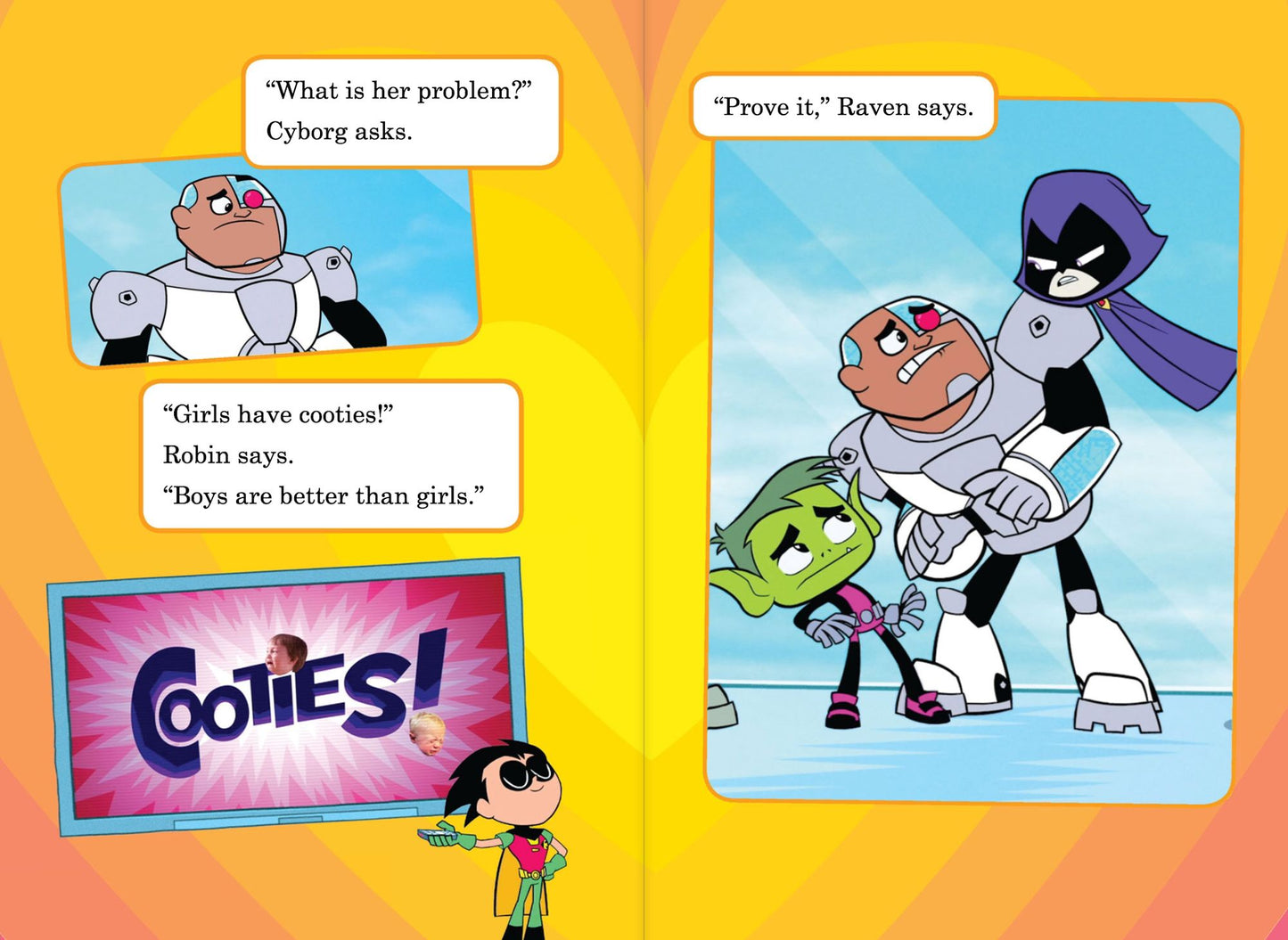 Teen Titans Go! (TM): Boys Versus Girls
