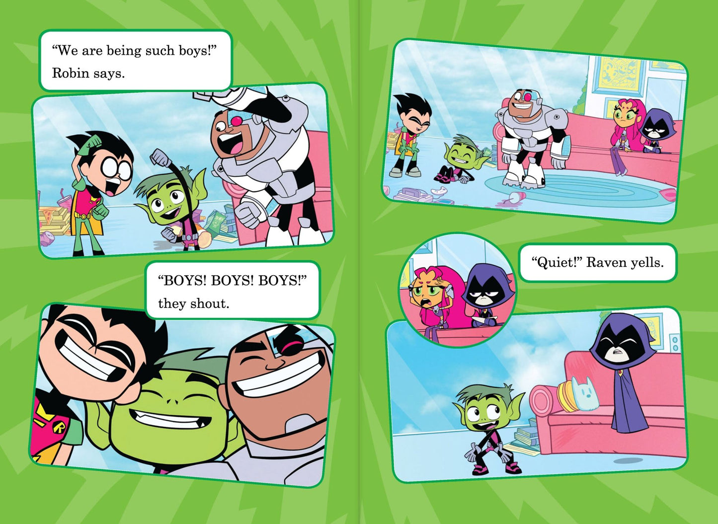 Teen Titans Go! (TM): Boys Versus Girls