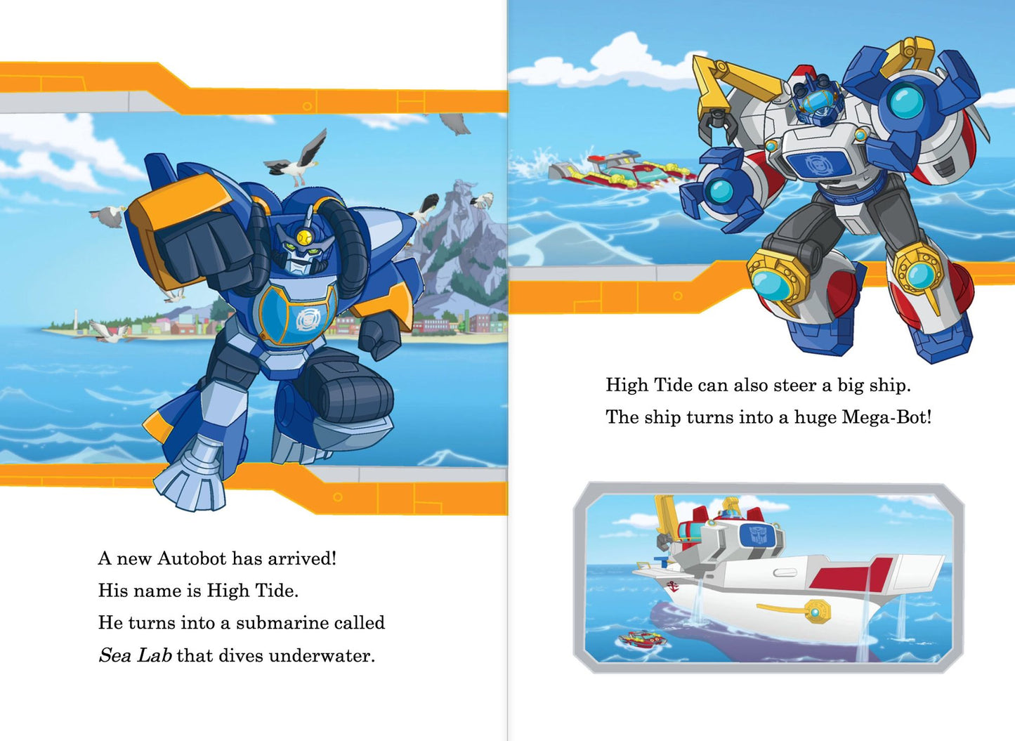 Transformers Rescue Bots: Meet High Tide