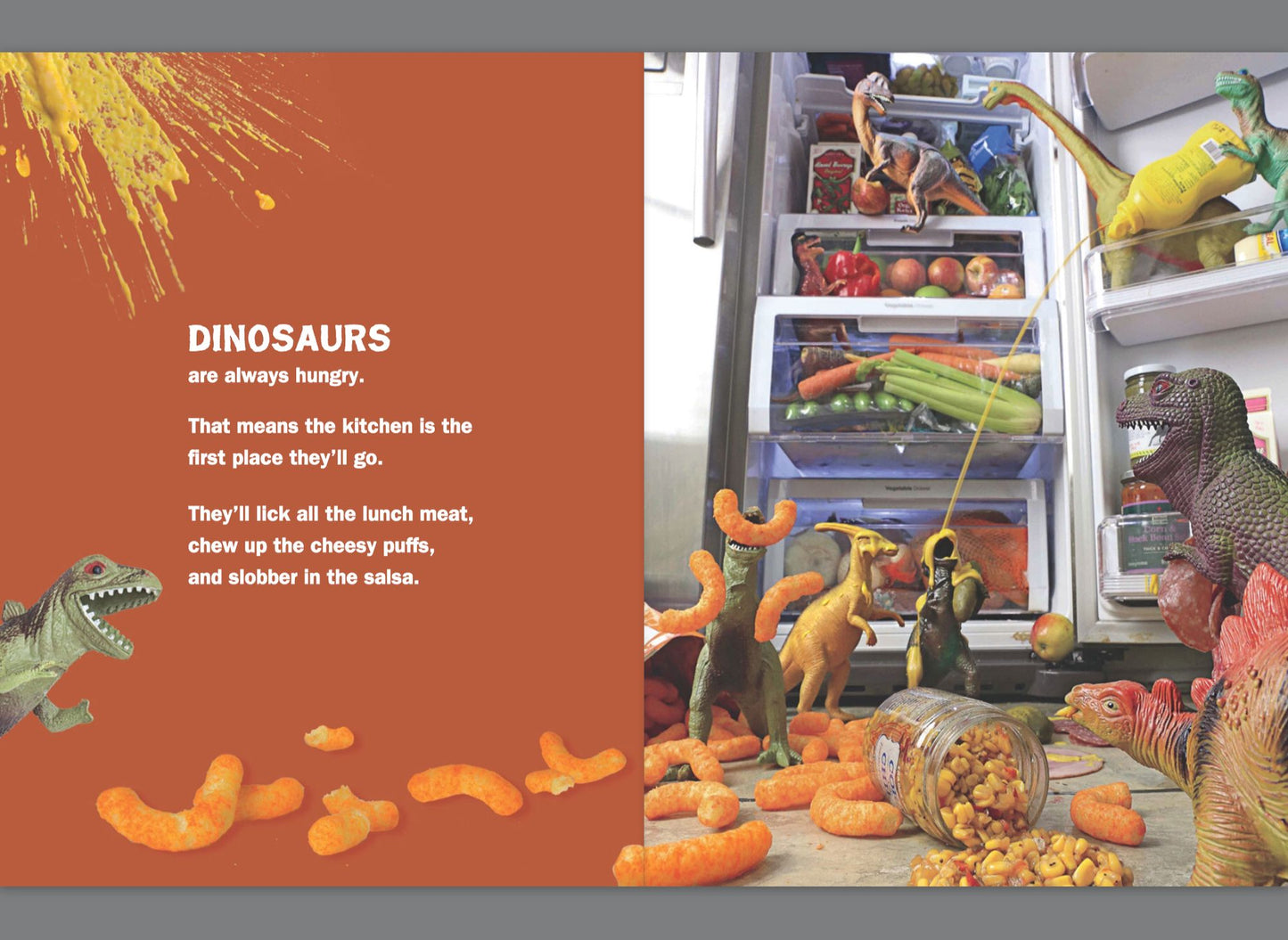 What the Dinosaurs Did Last Night: A Very Messy Adventure (What the Dinosaurs Did Series #1)