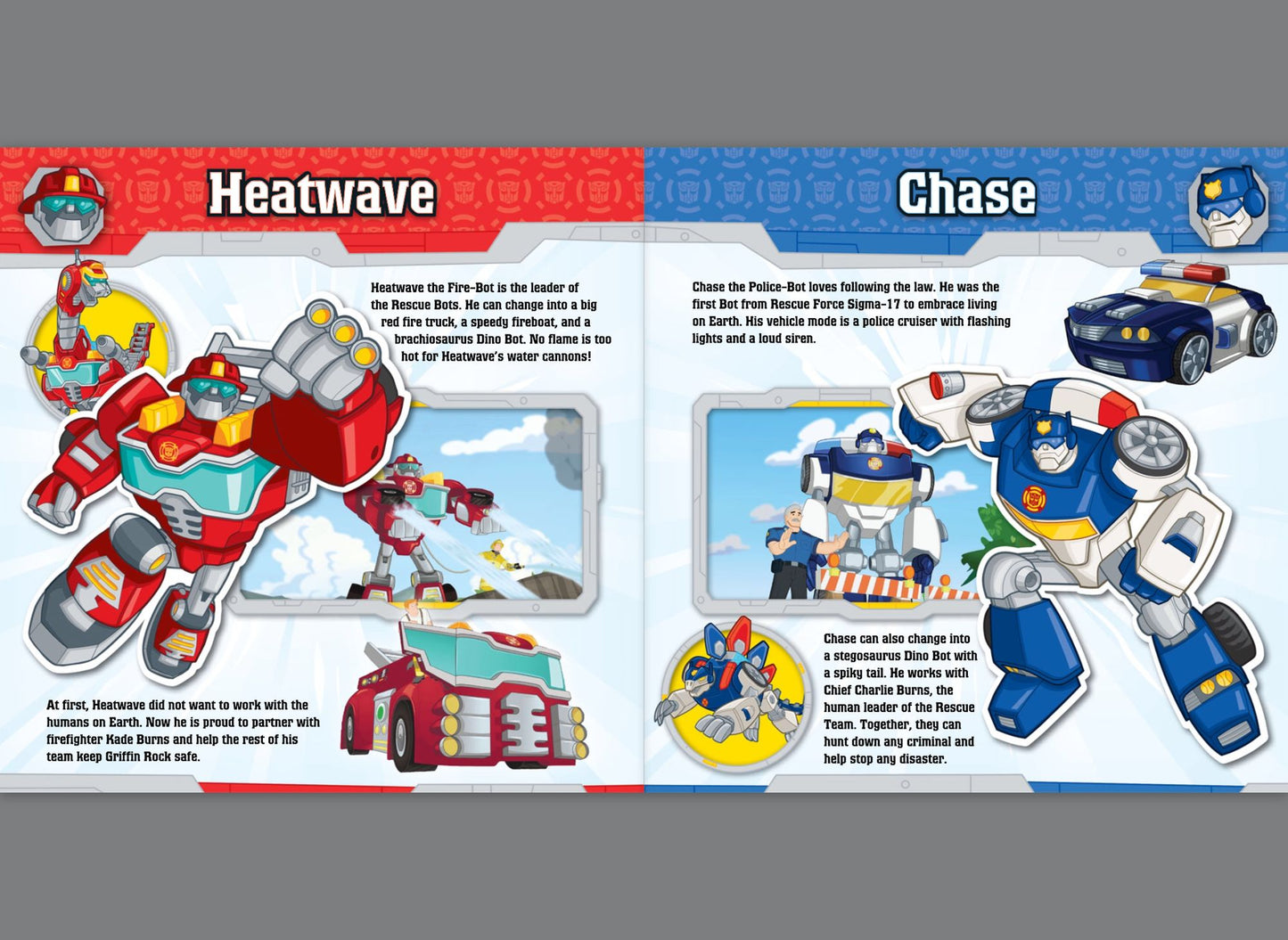 Transformers Rescue Bots: Meet Griffin Rock Rescue: Character Guide