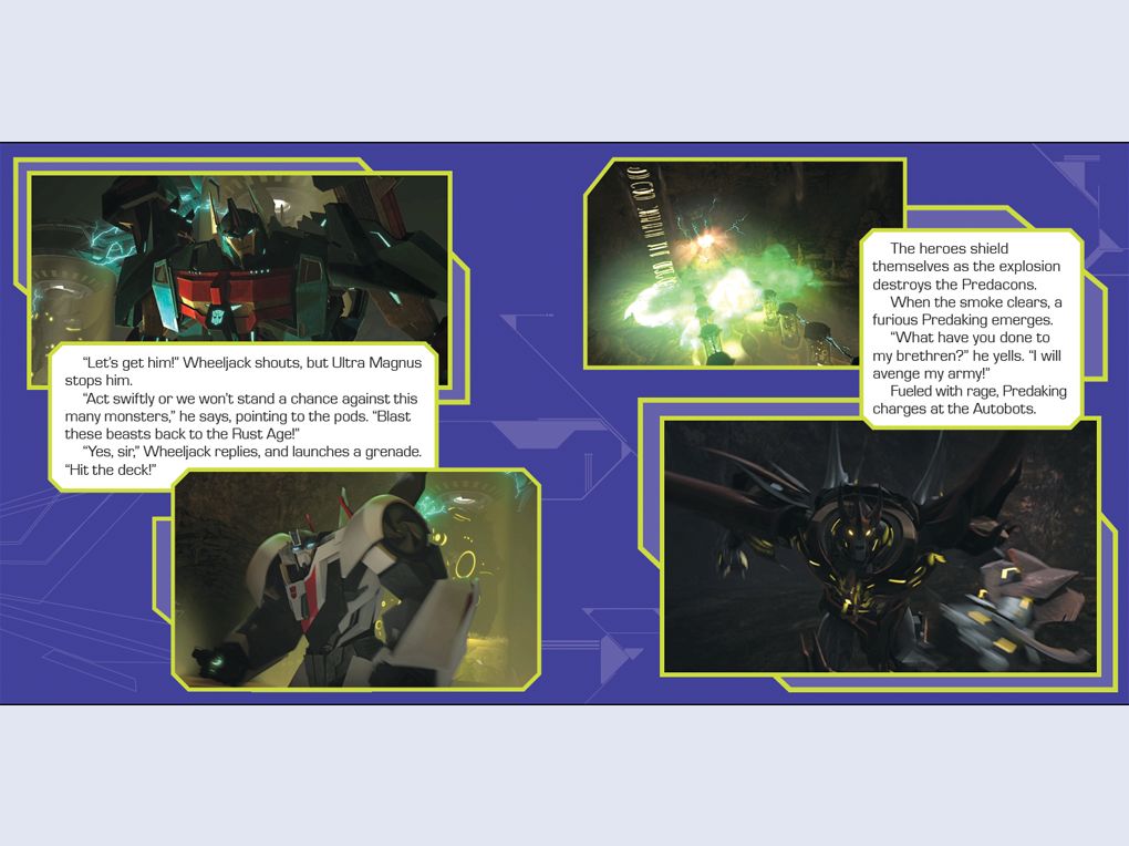 Transformers Prime Beast Hunters: Optimus Prime versus Predaking