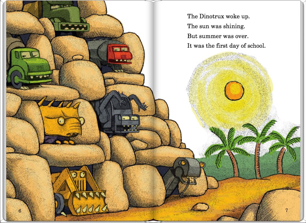 Dinotrux Go to School (Dinotrux Series)