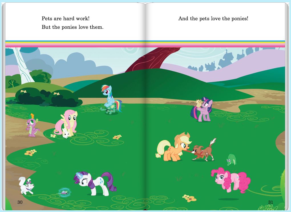 Ponies Love Pets! (My Little Pony Series)