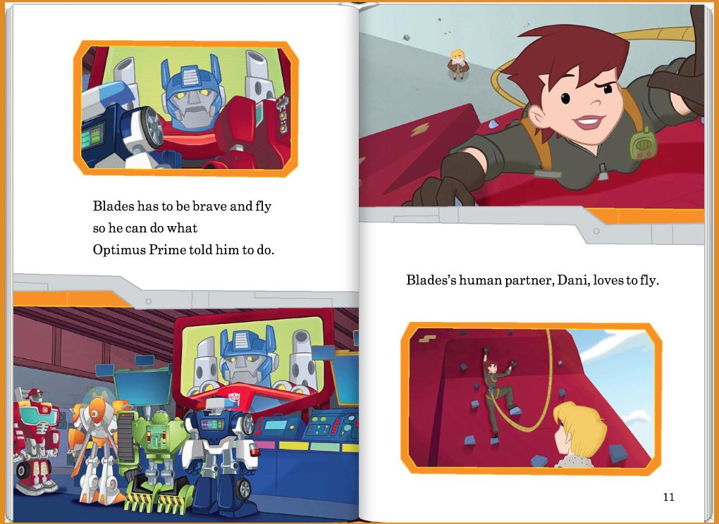 Transformers Rescue Bots: Meet Blades the Copter-Bot