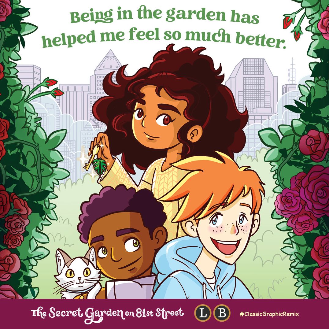 The Secret Garden on 81st Street: A Modern Graphic Retelling of The Secret Garden