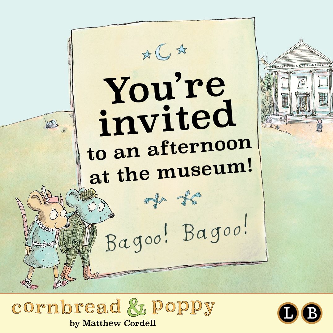 Cornbread & Poppy at the Museum