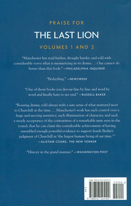 The Last Lion: Winston Spencer Churchill, Volume 2: Alone, 1932-1940
