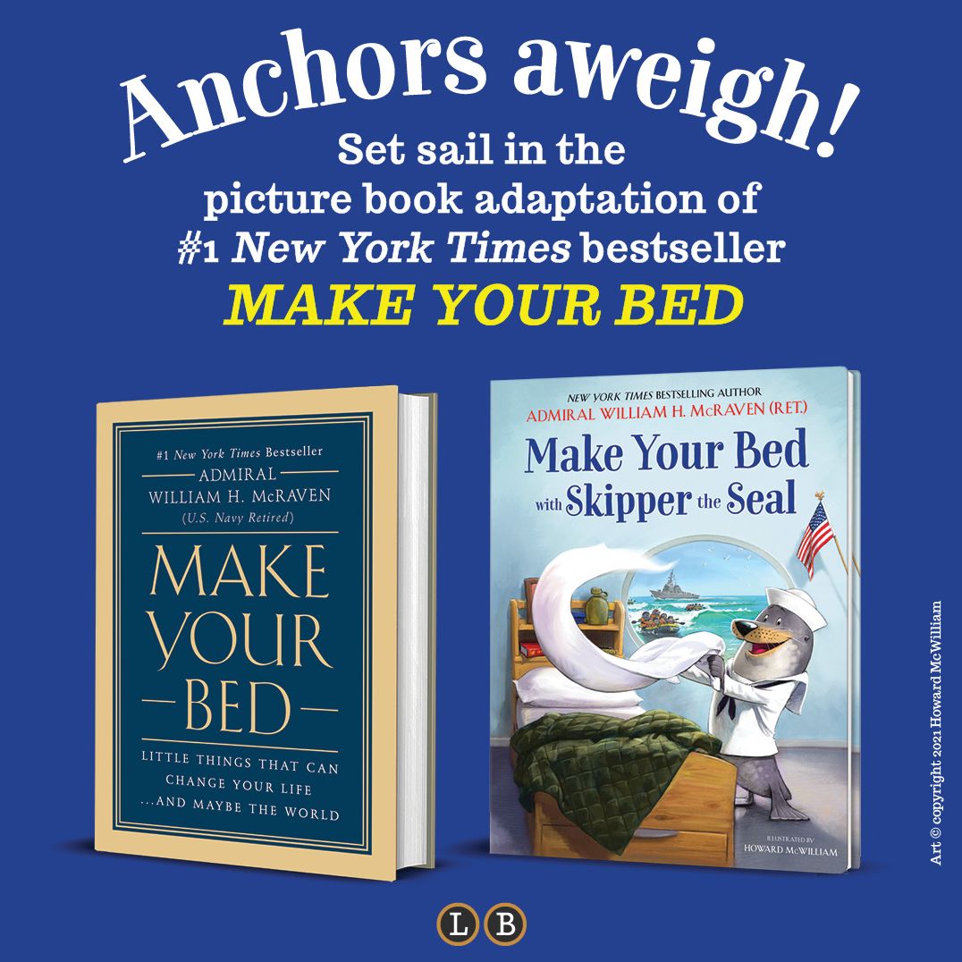 Make Your Bed with Skipper the Seal