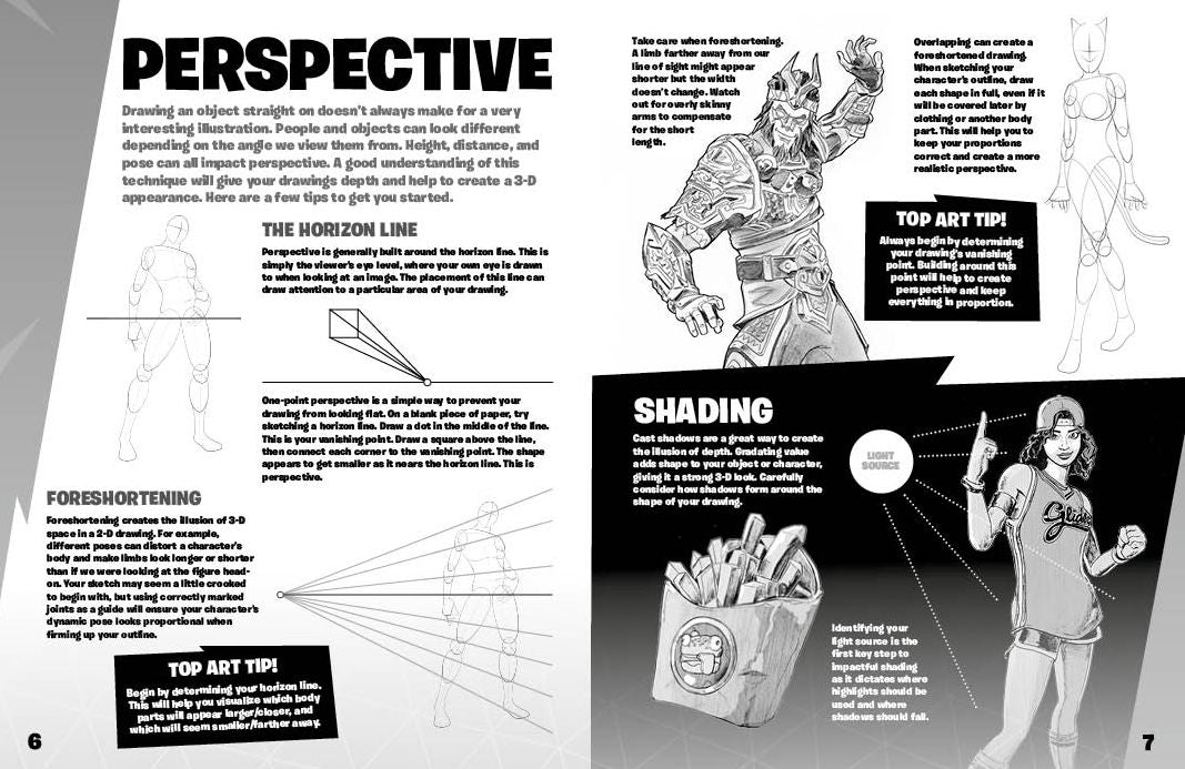 FORTNITE (Official): How to Draw 2