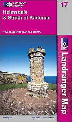 Helmsdale & Strath of Kildonan Scotland Map