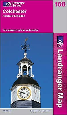 Colchester & the Blackwater / Halstead Map