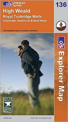 Weald, Royal Tunbridge Wells Great Britain Map