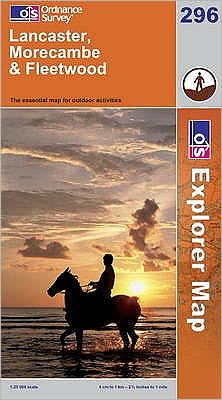 Lancaster, Morecambe & Fleetwood Map