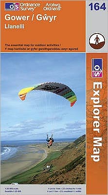 Gower Great Britain Topographic Map