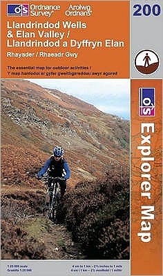 Llandrindod Wells & Elan Valley Great Map