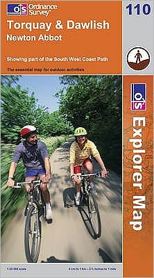 Torquay & Dawlish Great Britain Map