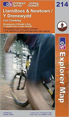 Llanidloes & Newtown Great Britain Map