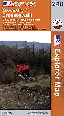 Oswestry Great Britain Topographic Map