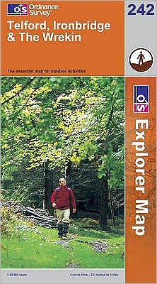 Telford, Ironbridge & The Wrekin Great Map