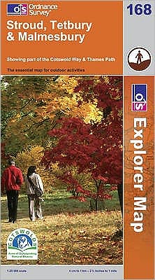 Stroud, Tetbury & Malmesbury Great Map