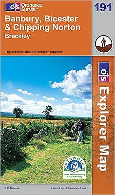 Banbury, Bicester & Chipping Norton Map