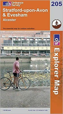 Stratford-upon-Avon & Evesham Map