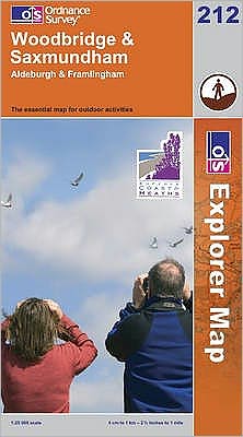 Woodbridge & Saxmundham Map