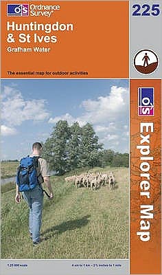 Huntingdon & St Ives Map