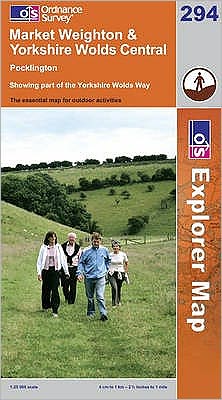 Market Wreighton & Yorkshire Wolds Map