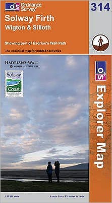 Solway Firth Wigton & Silloth Map