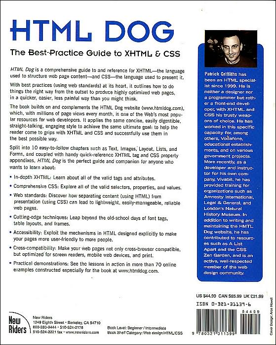HTML Dog: The Best-Practice Guide to XHTML and CSS