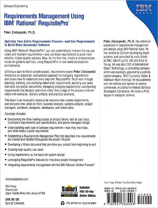 Requirements Management Using IBM Rational RequisitePro