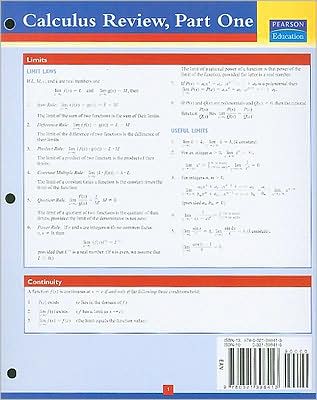 Addison-Wesley's Calculus Review