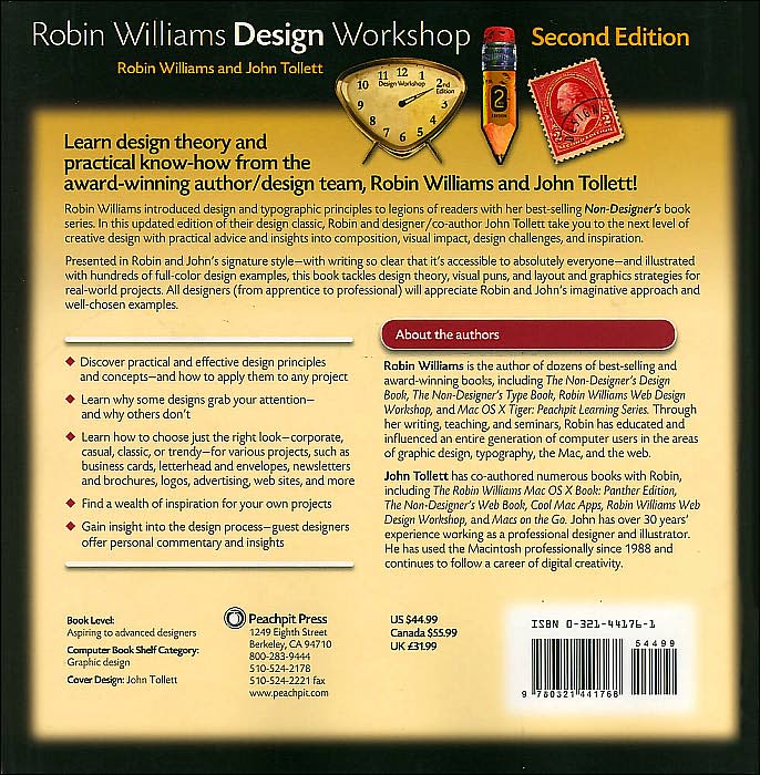 Robin Williams Design Workshop