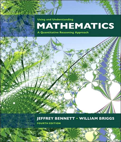 Using and Understanding Mathematics: A Quantitative Reasoning Approach