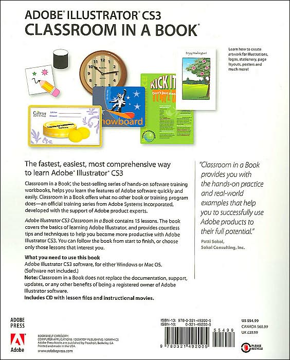 Adobe Illustrator CS3 Classroom in a Book