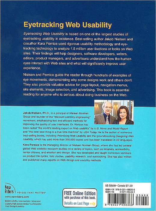 Eyetracking Web Usability (Voices That Matter Series)