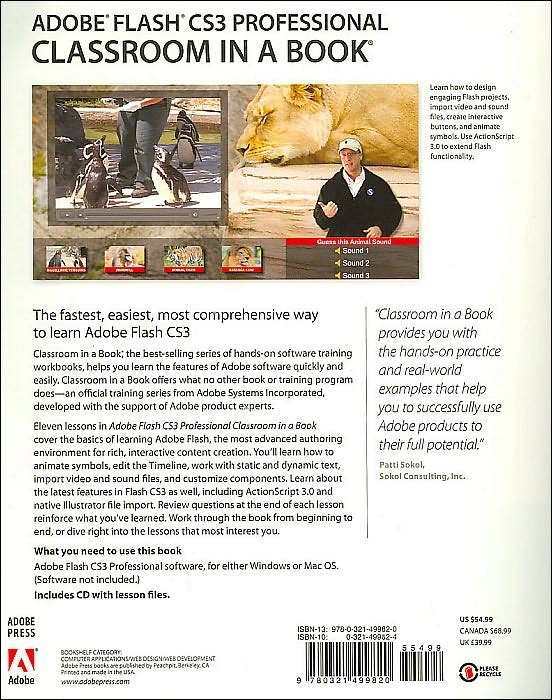 Adobe Flash CS3 Professional Classroom in a Book