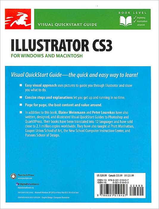 Illustrator CS3 for Windows and Macintosh (Visual QuickStart Guide Series)