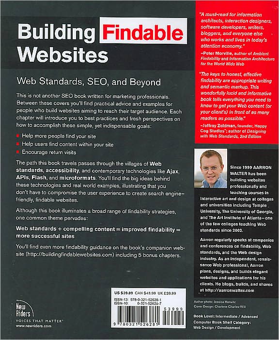 Building Findable Websites: Web Standards, SEO, and Beyond