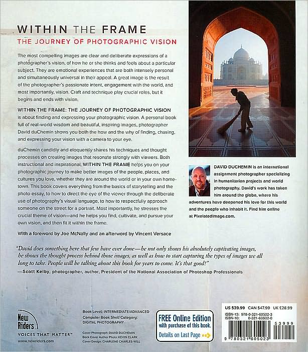 Within the Frame: The Journey of Photographic Vision (Voices That Matter Series)