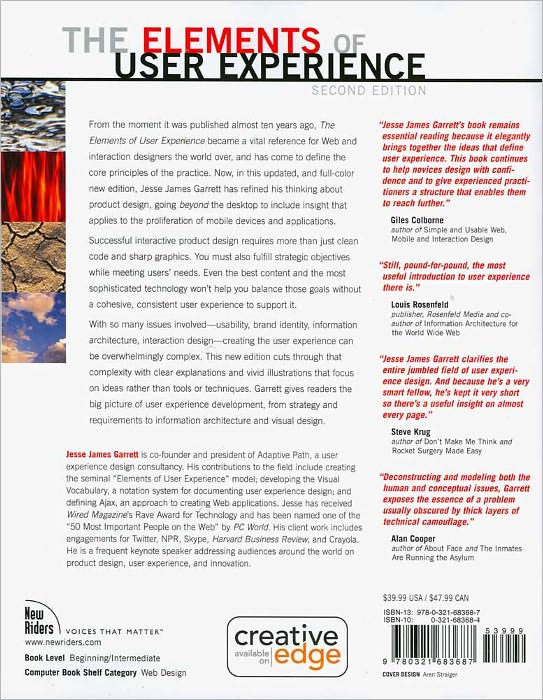 The Elements of User Experience: User-Centered Design for the Web and Beyond