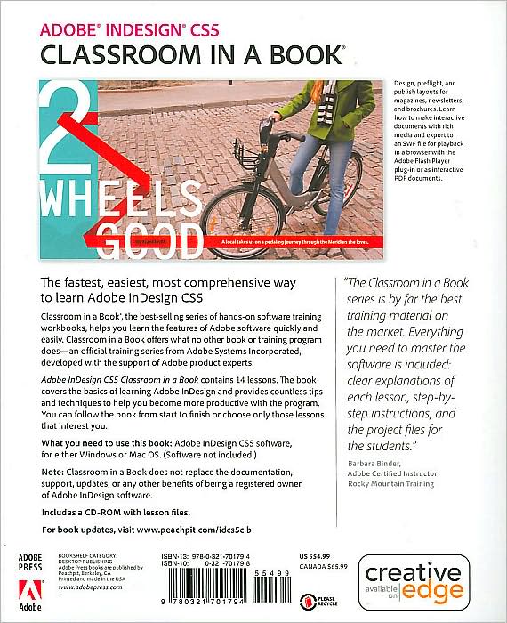 Adobe InDesign CS5 Classroom in a Book