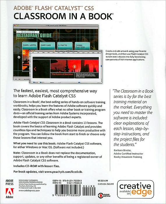 Adobe Flash Catalyst CS5 Classroom in a Book