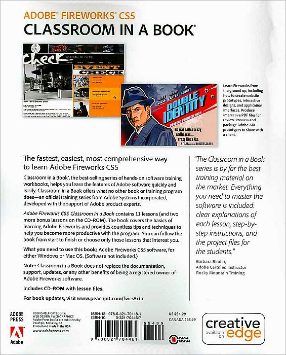 Adobe Fireworks CS5 Classroom in a Book