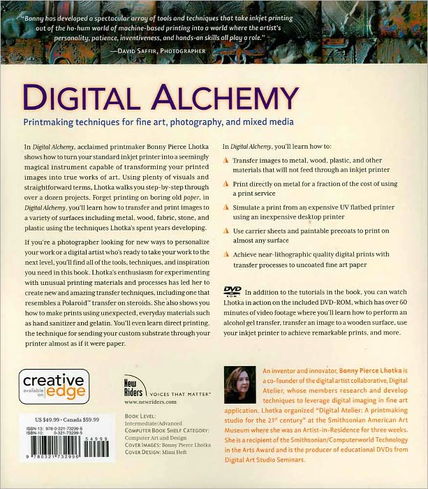 Digital Alchemy: Printmaking techniques for fine art, photography, and mixed media